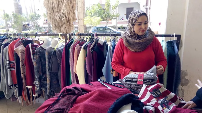دعاء الخطيب أبنة كفرالشيخ قصة نجاح لصناعة الملابس 