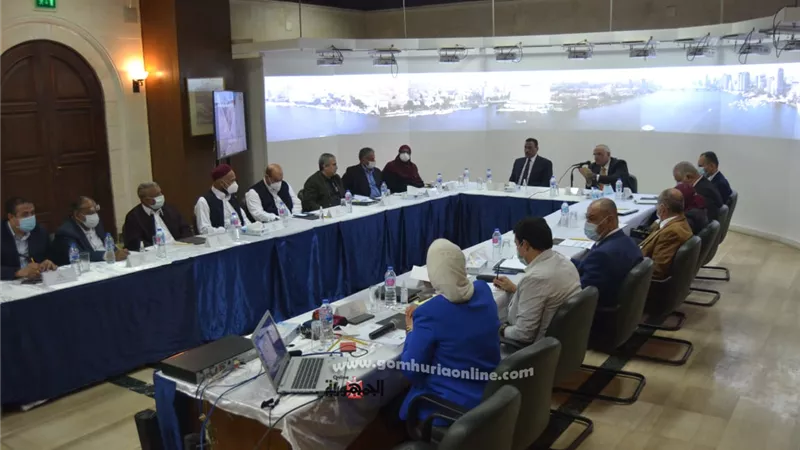 محافظ مطروح يناقش مقترح مشروع تطوير سيوة مع جهاز التنسيق الحضارى