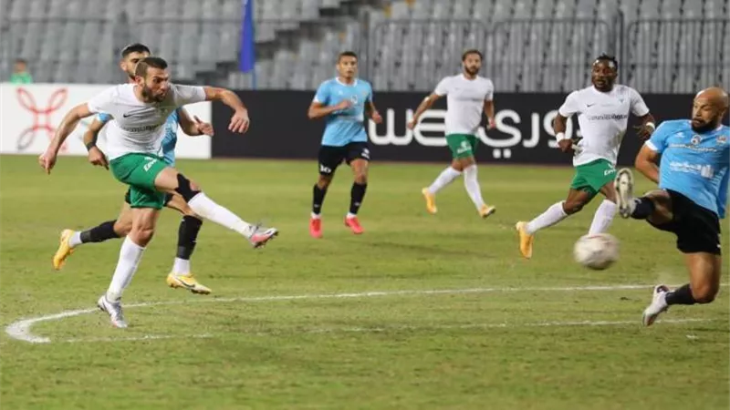 المصرى والبنك الأهلى يتعادلان سلبياً فى الدورى