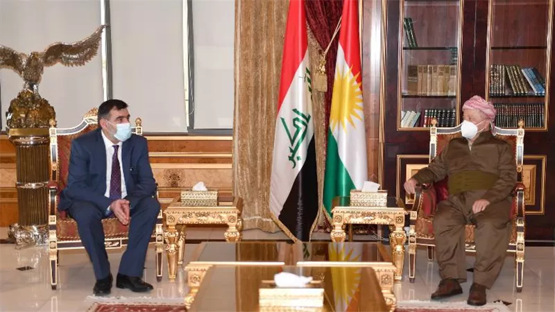 بارزاني ومانوكيان يؤكدان أهمية تعزيز العلاقات بين كردستان وأرمينيا