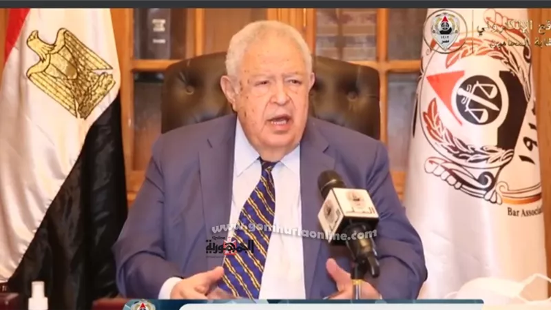 أستمرار حرب الفيديوهات بين النقيب العام للمحامين ونقابة بنى سويف