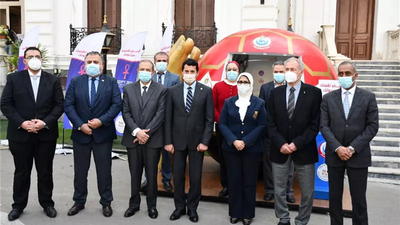 وزيرا الرياضة والصحة يستعرضان جهود الوزارتين ببطولة العالم لكرة اليد