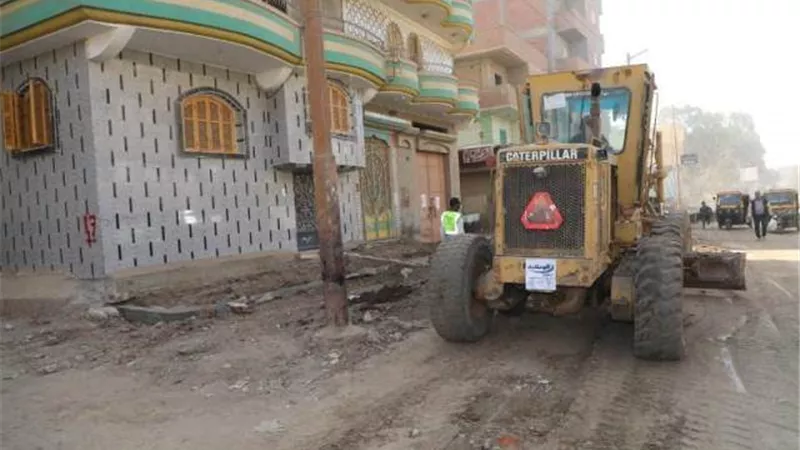 محافظ المنوفية يتفقد أعمال التطوير بشبين الكوم.صور