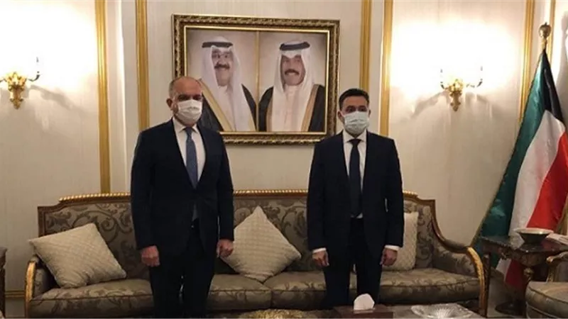 صور| السفير الأردني ومندوب الكويت بالجامعة العربية يبحثان تعزيز التعاون المشترك