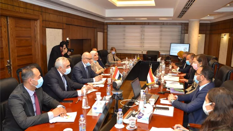 وفد عراقي رفيع يبحث مع وزيرة التخطيط تعزيز أوجه التعاون المشترك