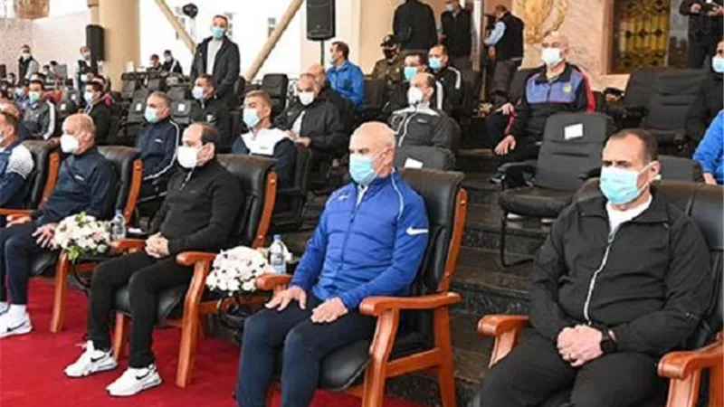 الرئيس بشيد بما لمسه من قدرة و كفاءة عالية لطلبة الكلية الحربية