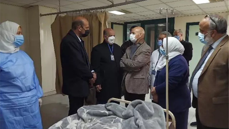 وكيل وزارة الصحة بالشرقية يتفقد سير العمل بمستشفي بلبيس المركزى