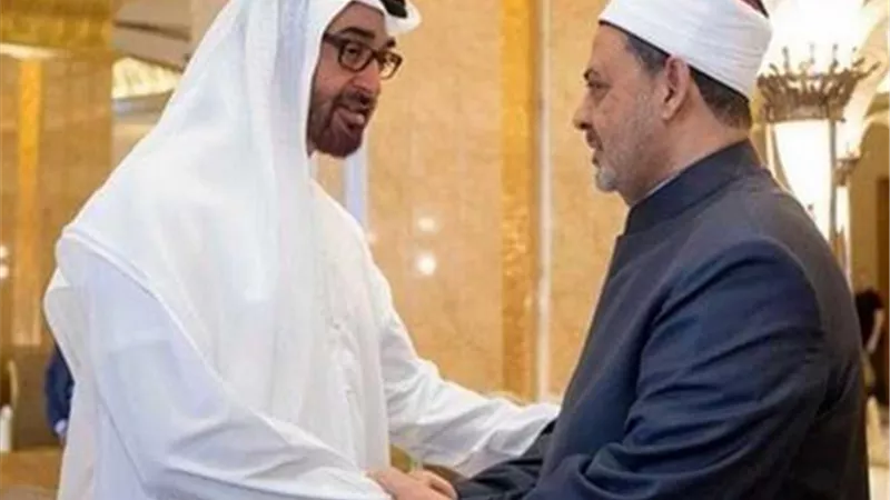 شيخ الأزهر يتلقى اتصالًا هاتفيا من ولي عهد أبوظبي محمد بن زايد آل نهيان