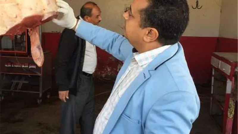 ضبط 60 كيلو لحوم مصنعة غير صالحة للإستهلاك الآدمى بالأقصر.صور