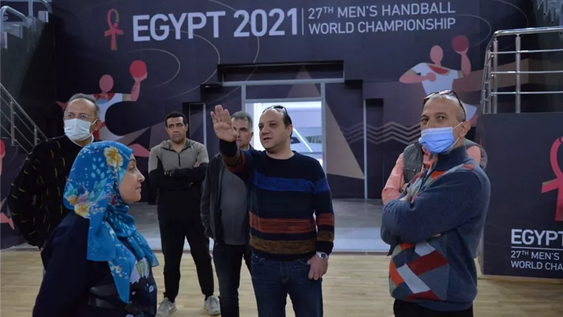 اتحاد الجمباز يتفقد صالات ستاد القاهرة قبل كأس العالم