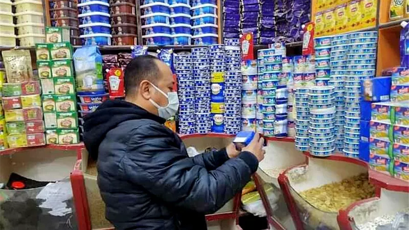 اعدام أغذية فاسدة خلال حملات تفتيشية على 194 منشأة بالوادى الجديد