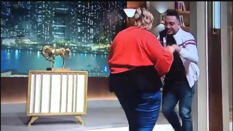 شاهد.. ويزو واوس اوس يرقصان تانجو