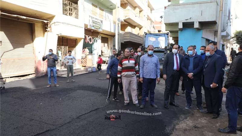 محافظ المنوفية يفتتح حديقة 