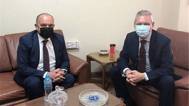 صور| سفير الأردن يلتقي مندوب مصر بالجامعة العربية لتنسيق المواقف بين البلدين