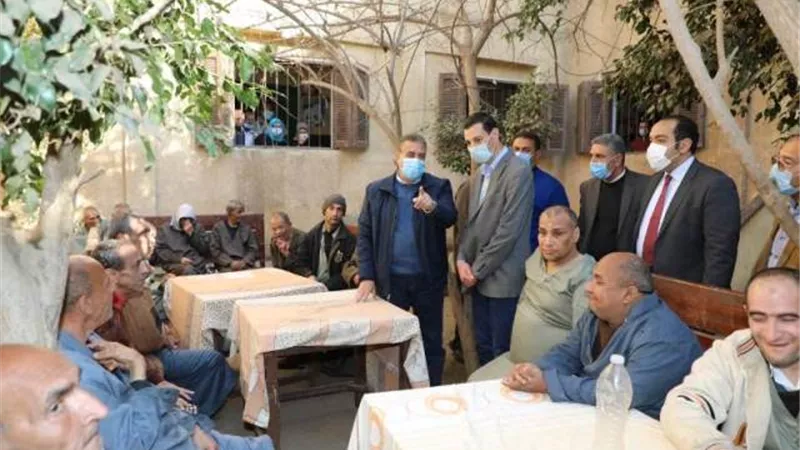 محافـظ المنوفية : صرف 50 ألف جنيه دعماً لمؤسسة الرعاية الاجتماعية بمنوف.صور