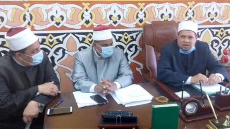 مدير أوقاف الإسماعيلية يوجه بالمتابعة الميدانية للمساجد و الزوايا.صور