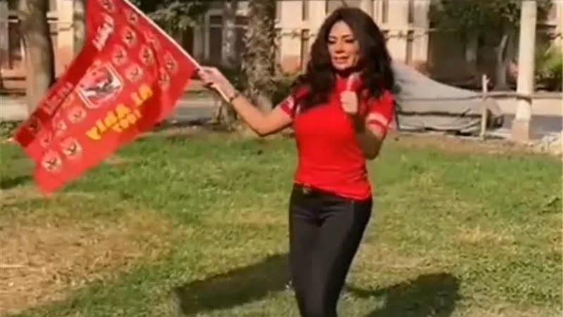 رانيا يوسف لنادى الاهلى: 