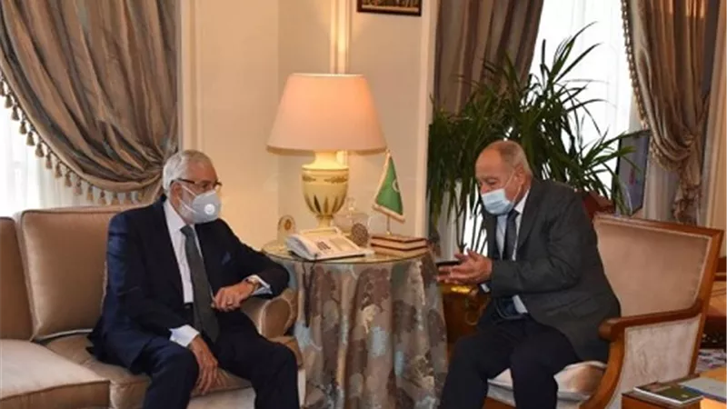 أبوالغيط يلتقي وزير الخارجية بحكومة الوفاق الوطني الليبية