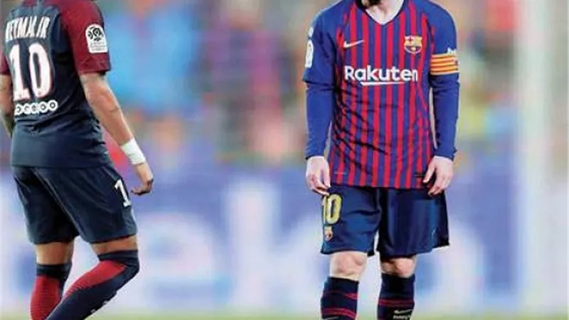 نيمار يطالب ميسى بالرحيل عن برشلونة والانضمام للعملاق الباريسي