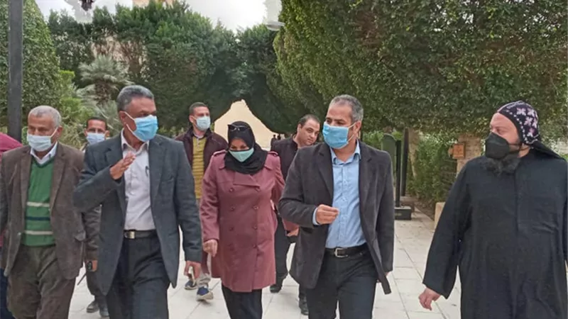 نائب محافظ أسيوط يتفقد أعمال تطوير مسار رحلة العائلة المقدسة بمركز القوصية