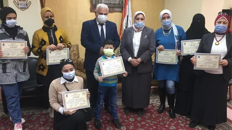 خمسه طلاب فى الاسكندريه يحصدون المراكز الاولى على مستوى الجمهوريه في مسابقة الكاريكاتير ( أون لاين )