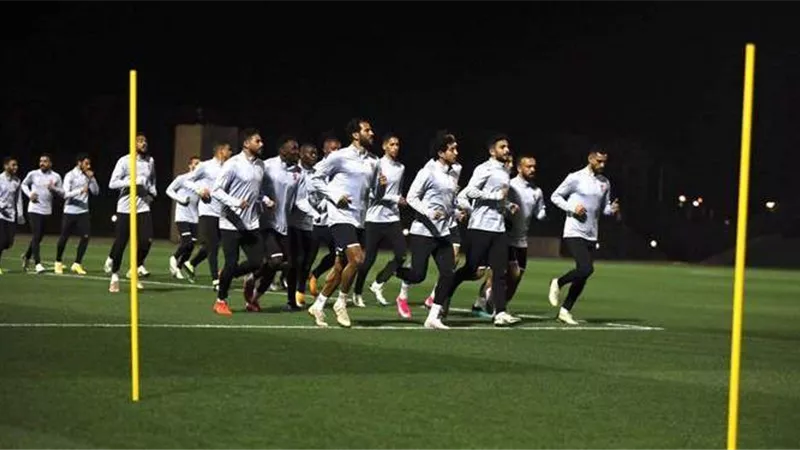 الأهلى يخوض مرانًا قويًا استعدادا لمواجهة بالميراس
