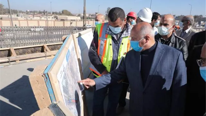وزير النقل يتابع معدلات تنفيذ اعمال تطوير وصيانة وتوسعة الطريق الدائري بالتزامن مع تنفيذ أعمال نقل المرافق المتعارضة