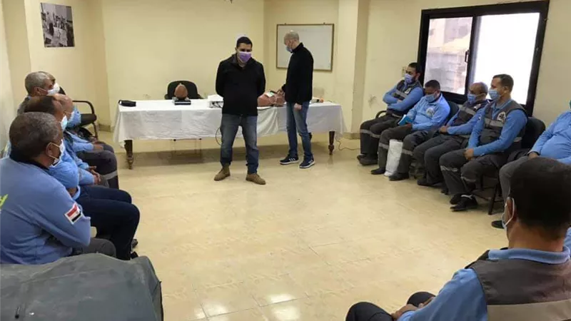 تدريب مسعفى شمال الصعيد