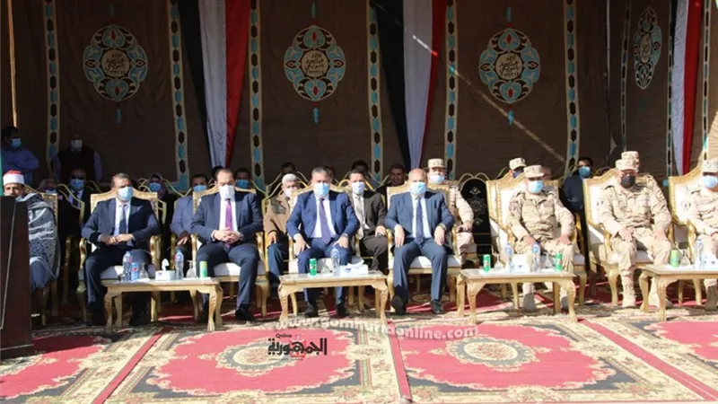 محافظ المنوفية يشهد إصطفاف المعدات المشاركة في تنفيذ مبادرة 