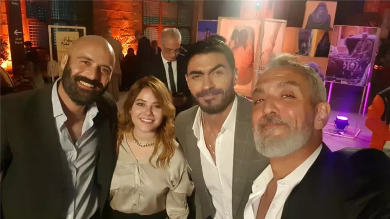 دستة أشرار.. خالد سليم برفقة غفران وحازم وفراس من كواليس 