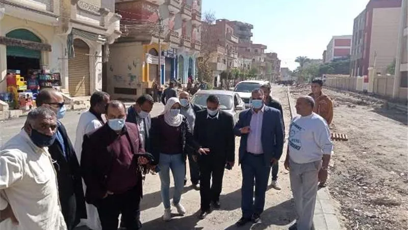 نائب محافظ القليوبية تتفقد مشروعات التطوير في كفرشكر