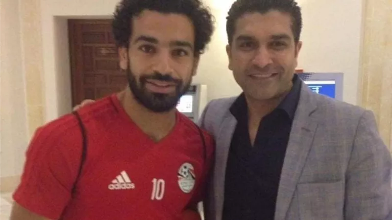 محمد صلاح يهنئ رئيس إتحاد الميني فوتبول بتكريم الفرق الصاعدة للدوري الممتاز