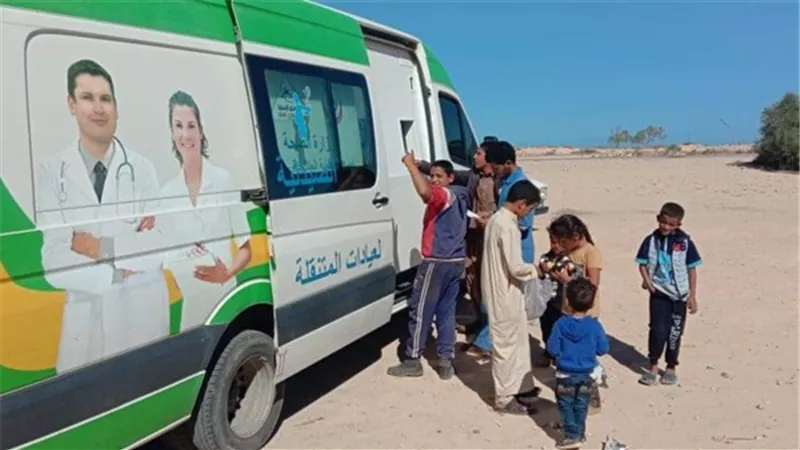 قافلة طبية مجانية لأهالي واحة سيوه.. اليوم