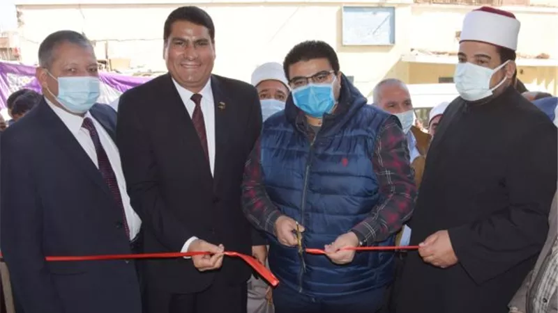 نائب محافظ بنى سويف يفتتح مسجد منشأة الأمراء.. بالصور