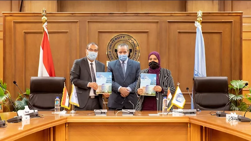 بروتوكول تعاون بين معهد بحوث البترول وجامعة السويس