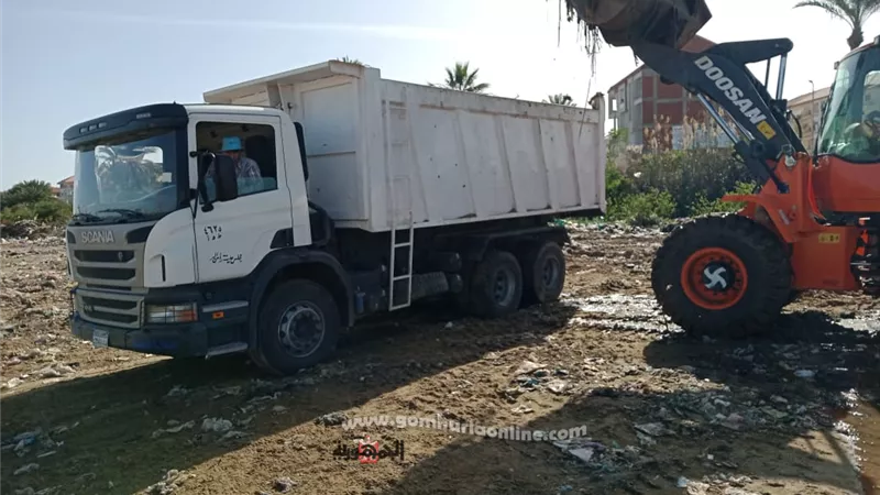 استمرار حملات الإرتقاء بالنظافة العامة بالإمتداد العمراني برأس البر