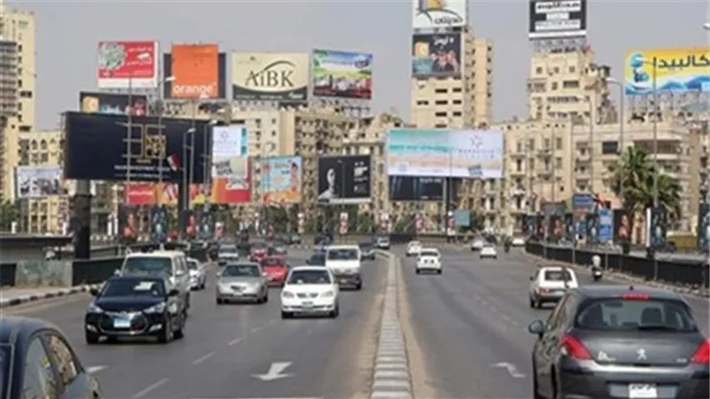 سيولة مرورية تغمر وسط البلد والدائرى