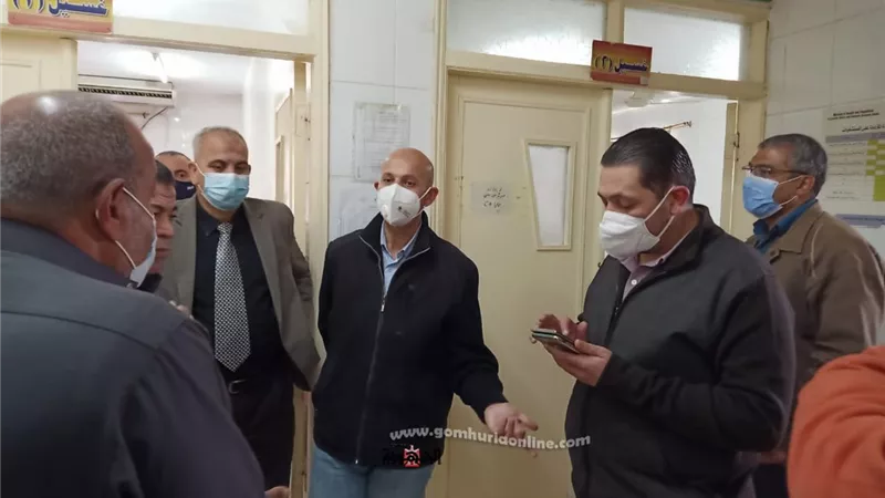 وكيل وزارة الصحة يتفقد سير العمل بمركز طب الأسرة بالعزيزية بمنياالقمح