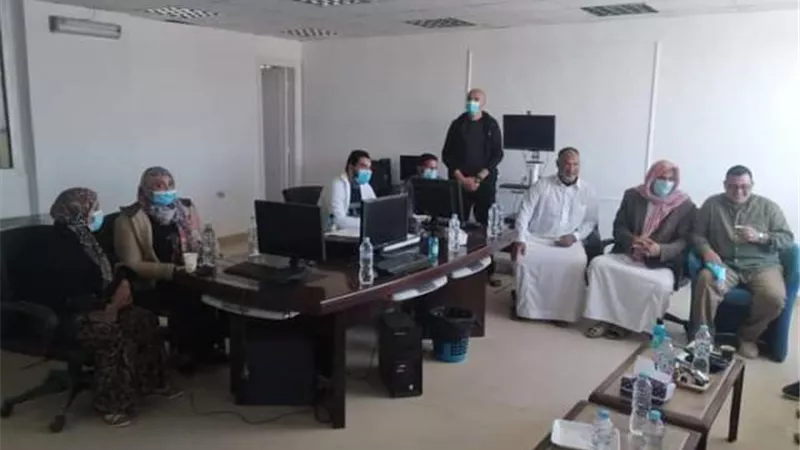 رئيس مركز ومدينة سيوة والنائبة فتحية السنوسي يتفقدان المستشفى المركزي