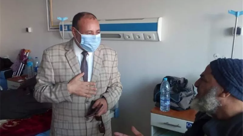 نائب رئيس جامعة الأزهر للوجه القبلي يتفقد المستشفى الجامعي بأسيوط، للاطمئنان على صحة المرضى