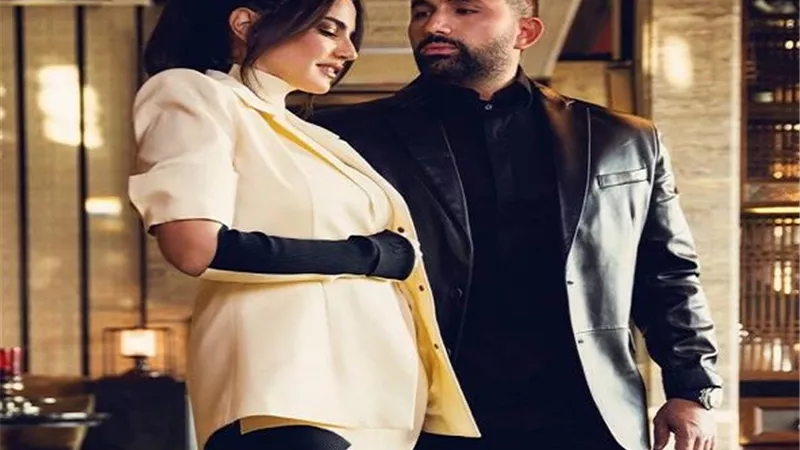 درة وهاني سعد يزينان غلاف elle arabia ويقضيان الفالنتين في دبي