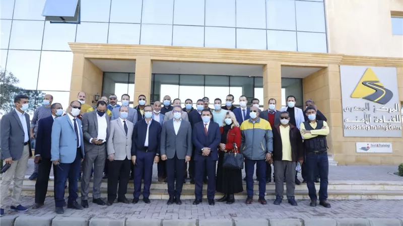 زيارة تفقدية لوزير السياحة والآثار للمركز المصري للقيادة الآمنة بمدينة ١٥ مايو