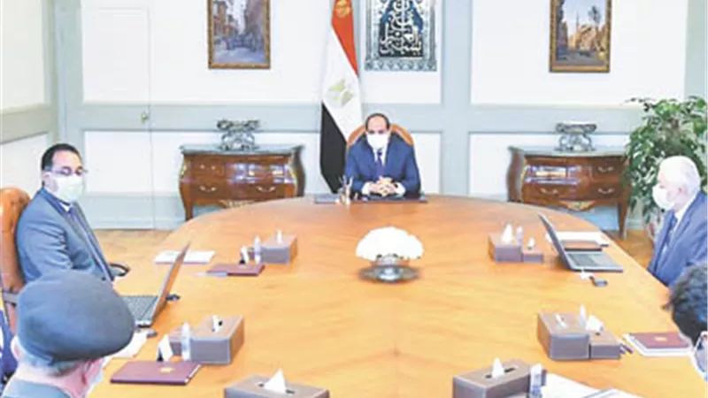 الرئيس يشدد علي الالتزام بالإجراءات الاحترازية مع عودة الدراسة