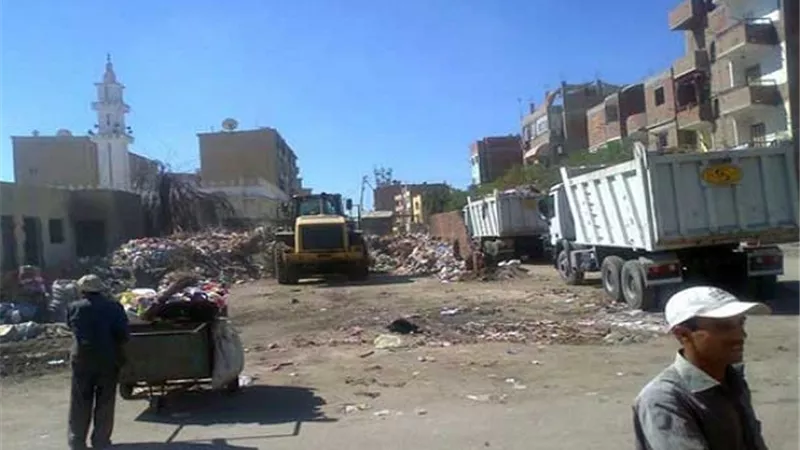 رفع 60 طن قمامة وقوافل طبية مجانية ببرج العرب