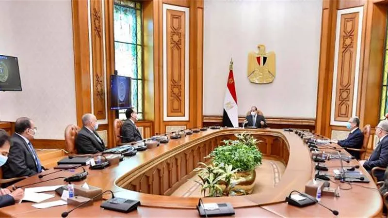 السيسى يتابع الموقف التنفيذي للمشروع القومي لتنمية وسط وشمال سيناء