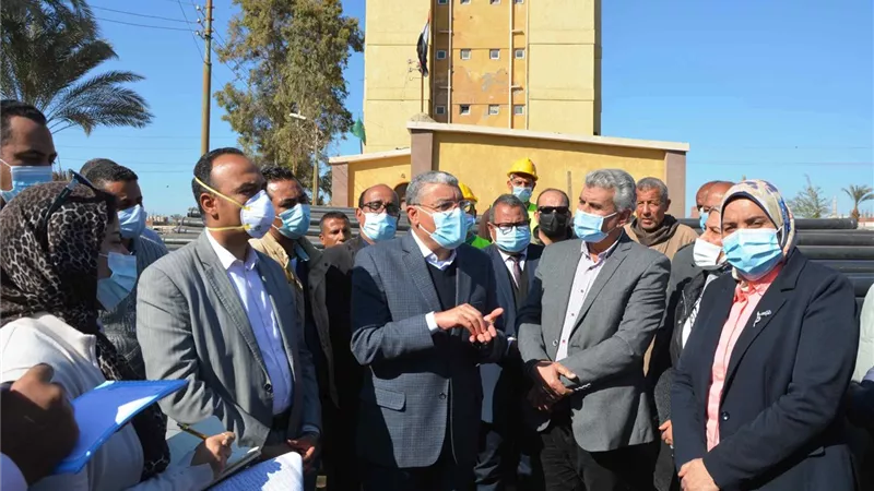 محافظ المنيا : انهاء مشروعات حياة كريمة بالكامل فى 6 قرى بابو قرقاص