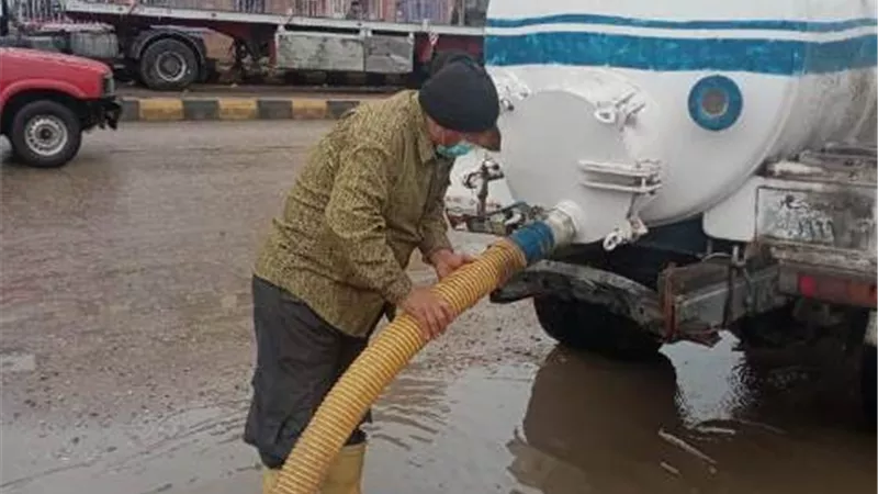 رفع درجة الاستعداد القصوى لمواجهة سوء الأحوال الجوية بدمياط