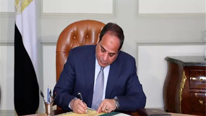 السيسي يصدق على قانون الميناء الجاف بـ 6 أكتوبر