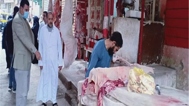 حملة مكبرة لرفع اشغالات الطرق بالخانكة وأبوزعبل