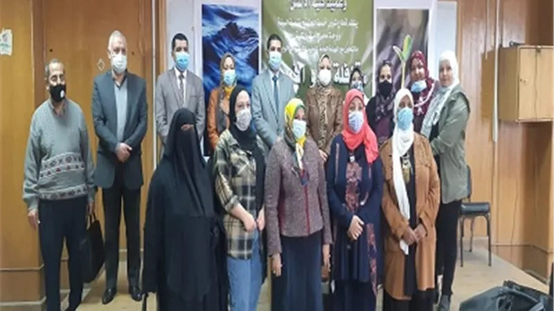 ألسن عين شمس تطلق قافلتها التنويرية الأولى لمحو الأمية بحى الوايلي